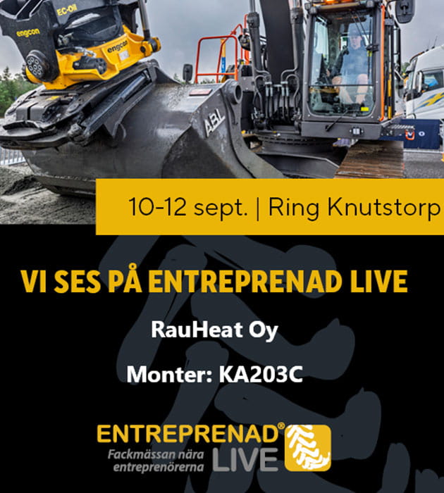 RauHeat på Entreprenad Live 2026