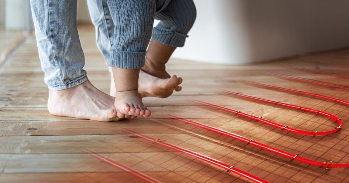 Lattialämmityksen saneeraus