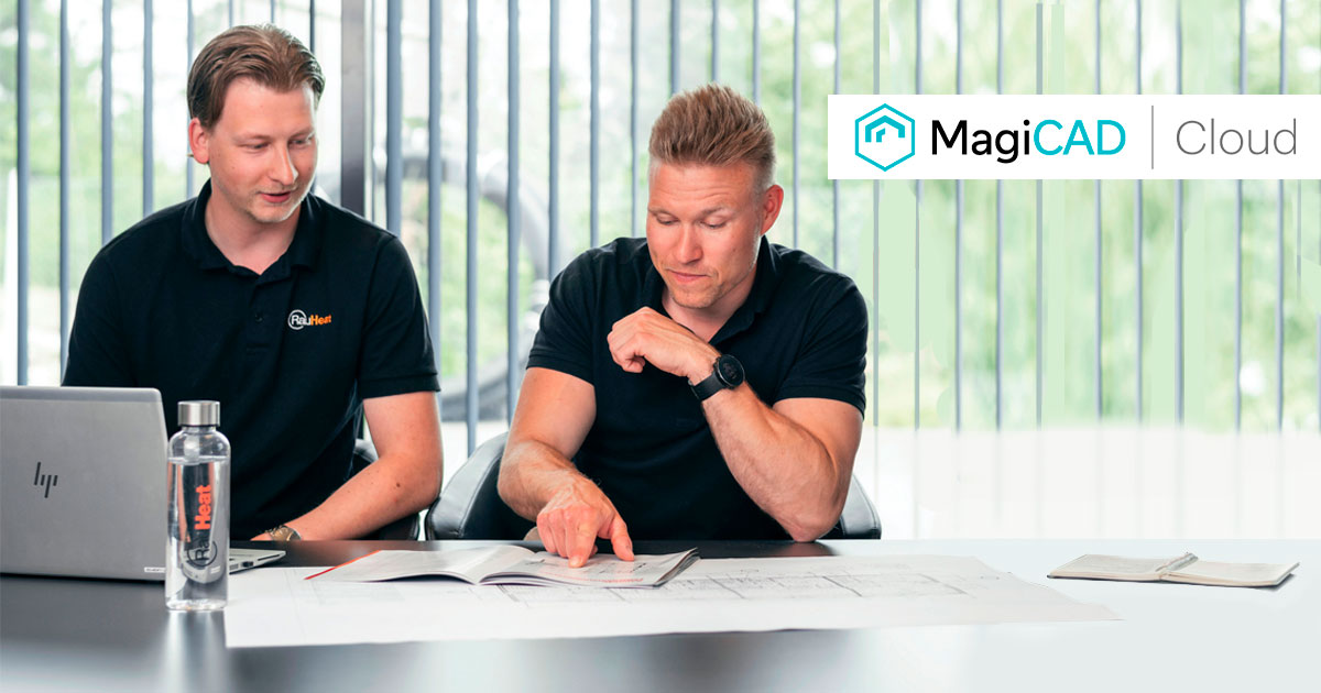 RauHeat BIM-objekt nu i MagiCAD
