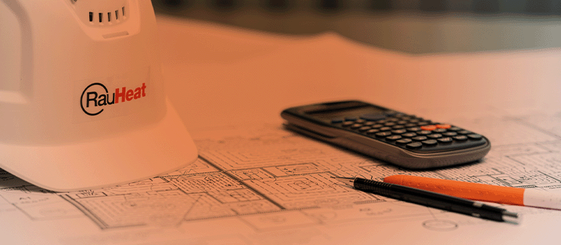 suunnitelma vesikiertoiseen lattialämmitykseen 