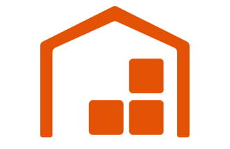 Produkterna direkt från eget lager